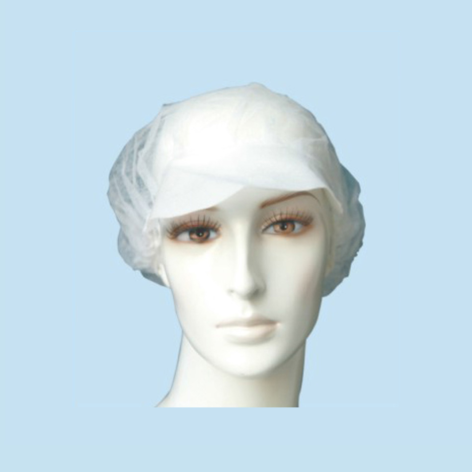 BOUFFANT CAP WITH PEAK